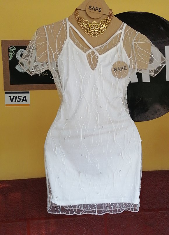 VESTIDO PERLA 2 EN 1 